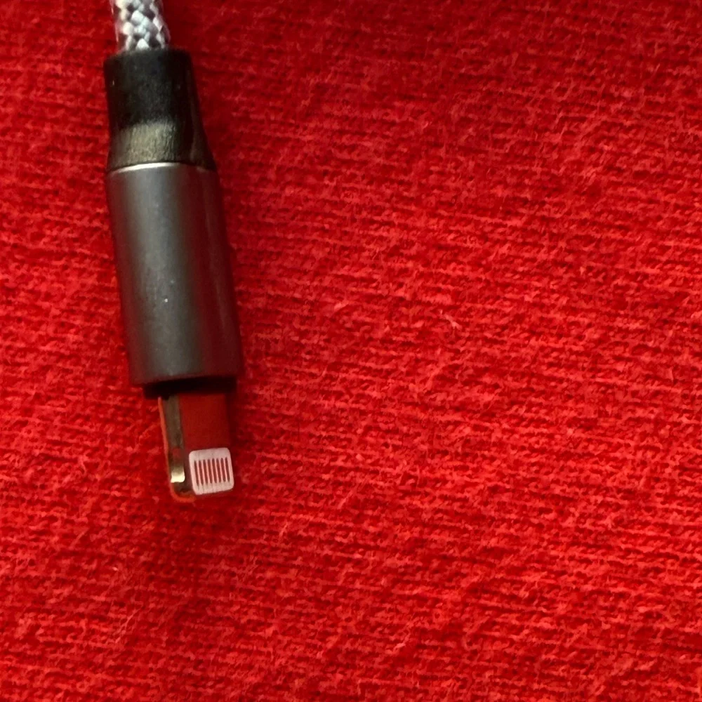 (3) 6’ iPhone Chargers. Braided USB Lightning Charging cables. 2 are brand new.